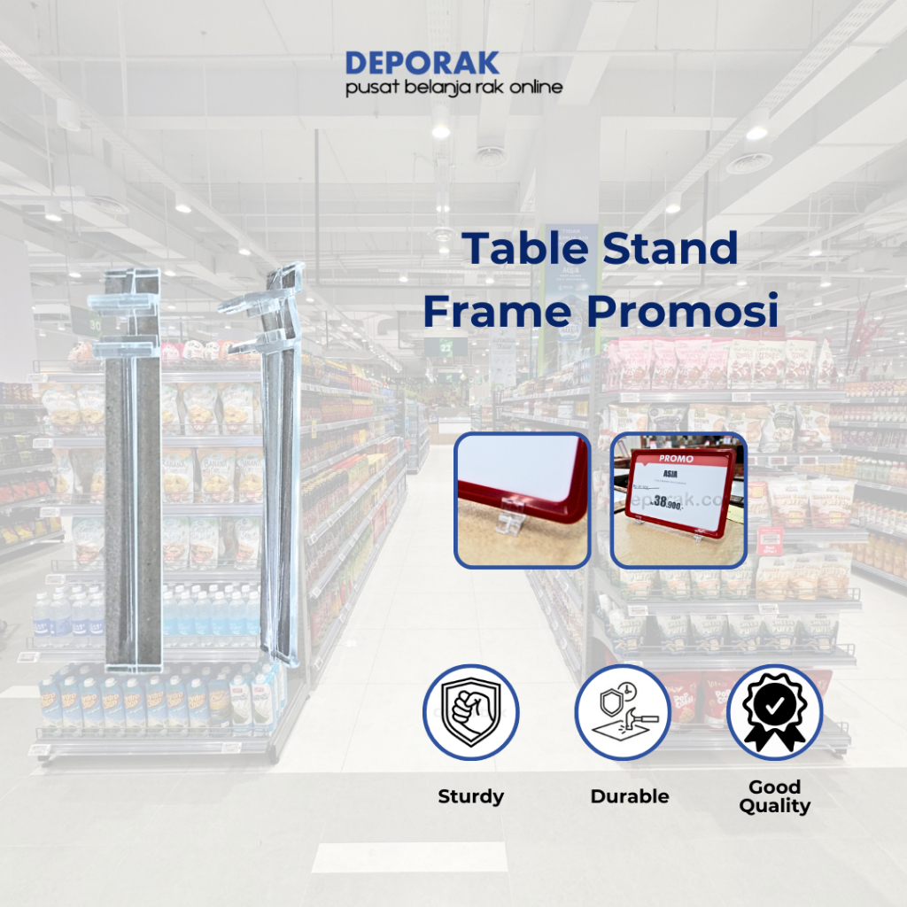 Table Stand Clip 1 Set/ Pop Up Frame Stand/ Promotional Frame Stand ...
