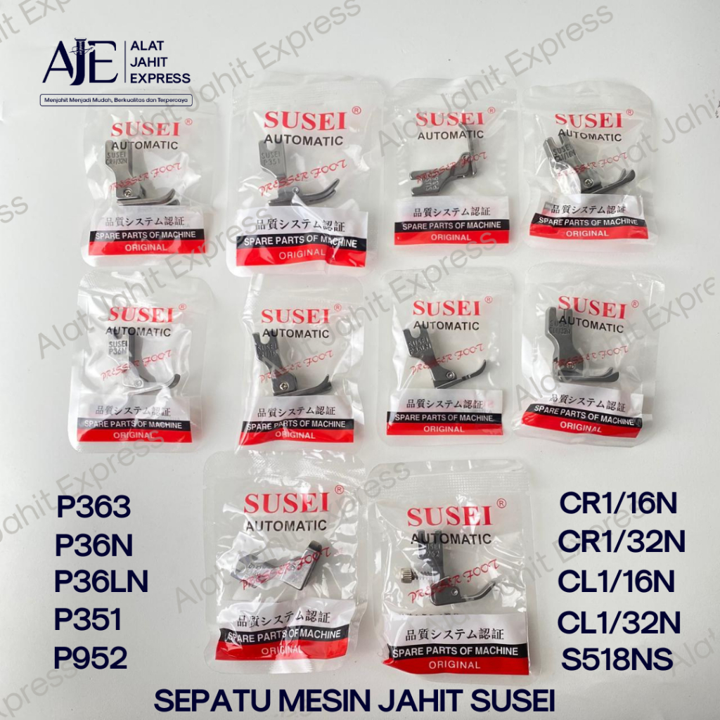 MESIN Susei Industrial Sewing Machine Foot, Susei Brand, Full Size ...