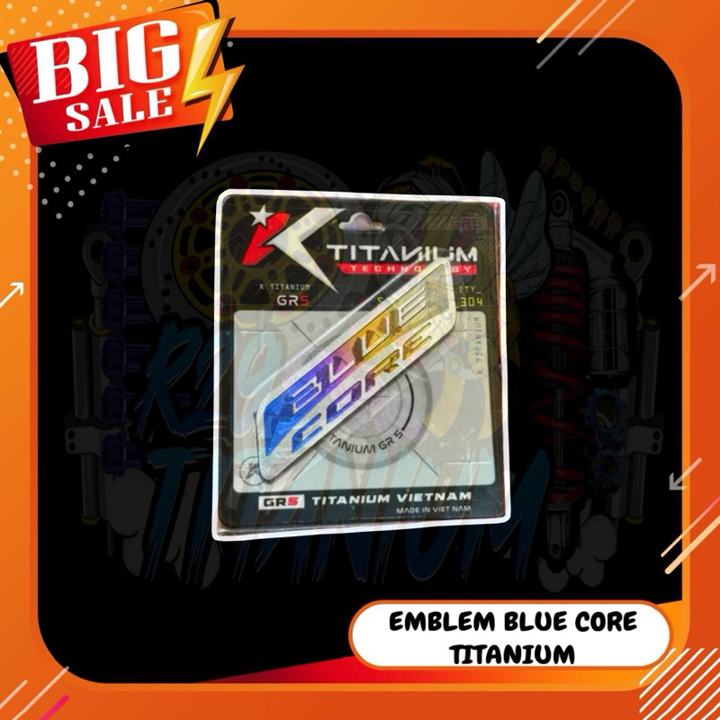 BLUE CORE TITANIUM VIETNAM EMBLEM | Shopee Philippines