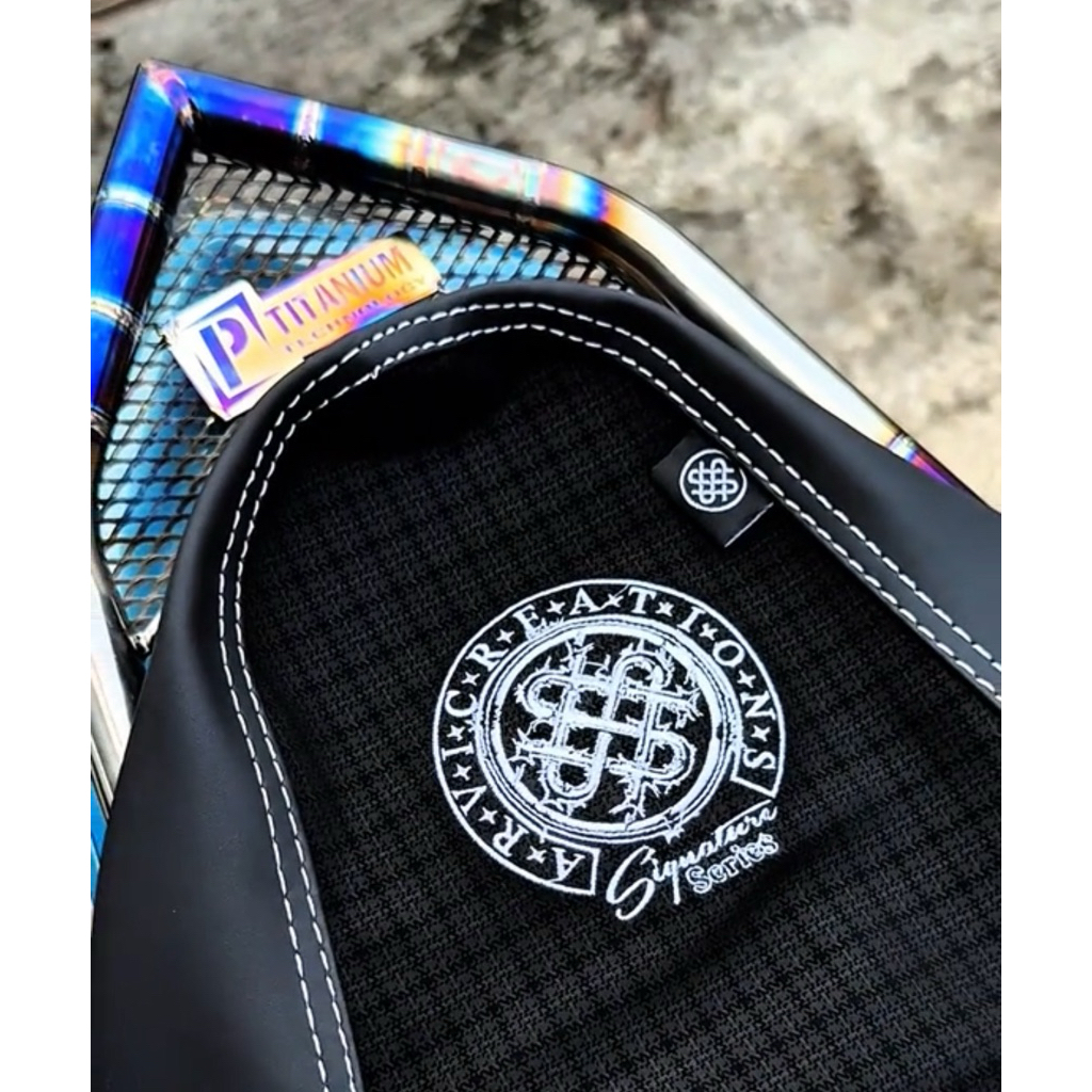 V2 Series Motorcycle Seat Leather By Arvi Creations Sewing | Shopee ...