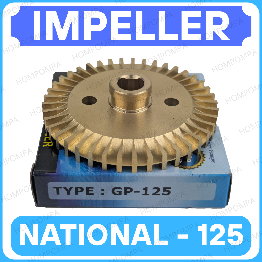 NATIONAL GP 125 BRASS IMPELLER FAN NATIONAL PANASONIC SANYO IMPELER AS ...