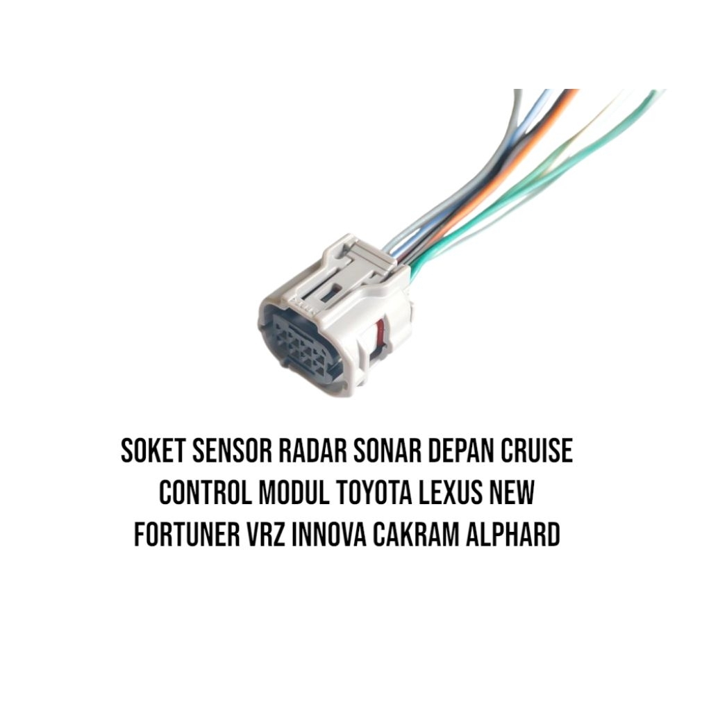 Socket socket sensor radar sonar front cruise contro modular toyota ...