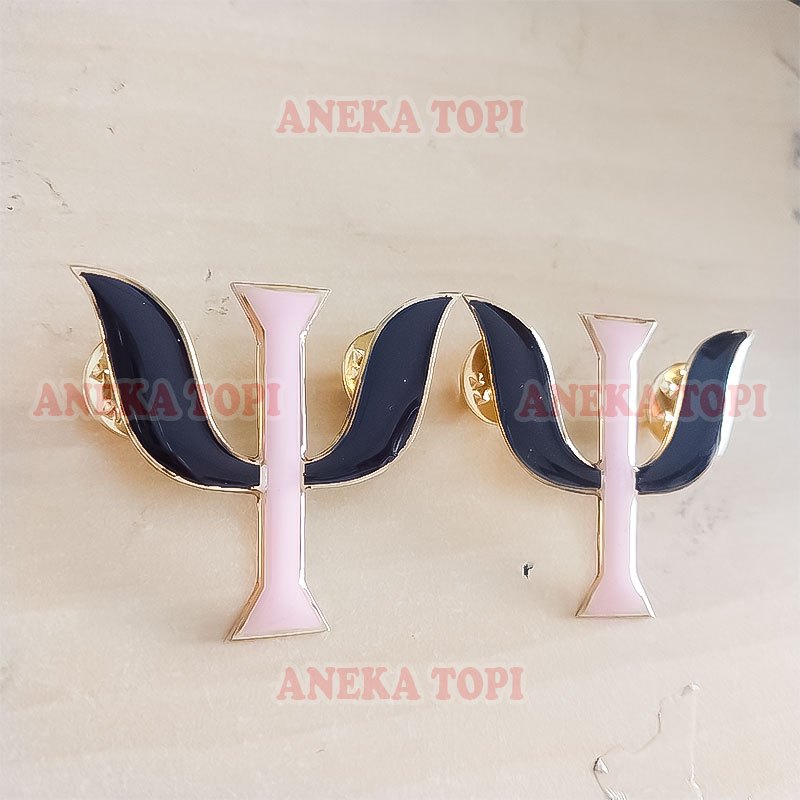 Psychology Brooch Pins, Fiber Coated Colors, Psychology Logo Pins ...
