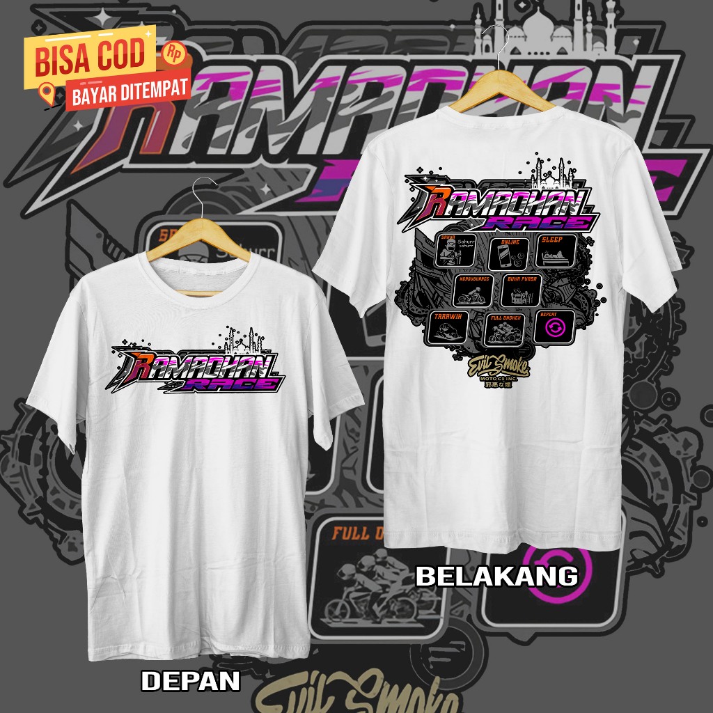 Ramadhan Race 2025 T-shirt Marhaban Ya Racing Drag Bike Ramadan Race ...