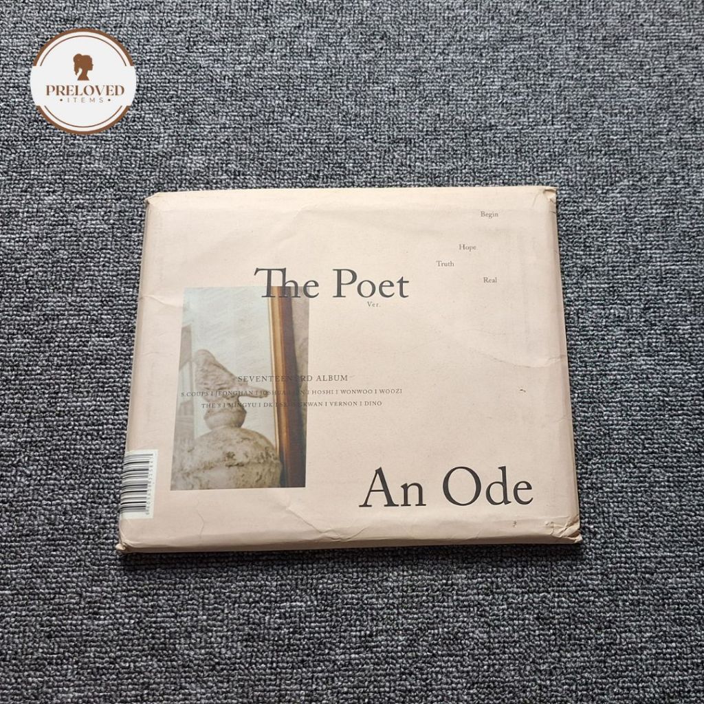 Seventeen Album An Ode 3rd Album (The Poet Ver.) [UNSEALED, No CD ...