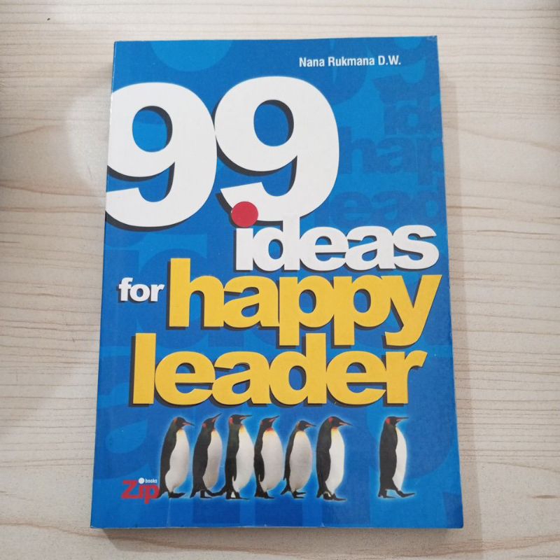 BOOK 99 IDEAS FOR HAPPY LEADER BY NANA RUKMANA DW | Shopee Philippines