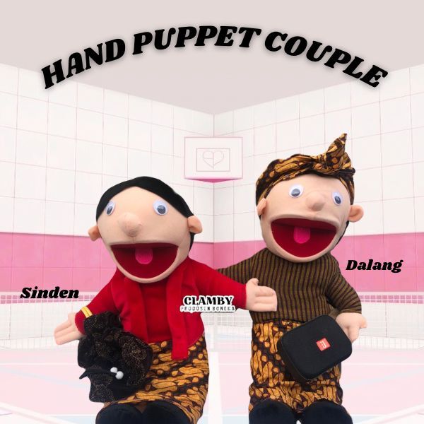 Women's Character Muppet Doll with Kebaya | Sinden Character Hand ...