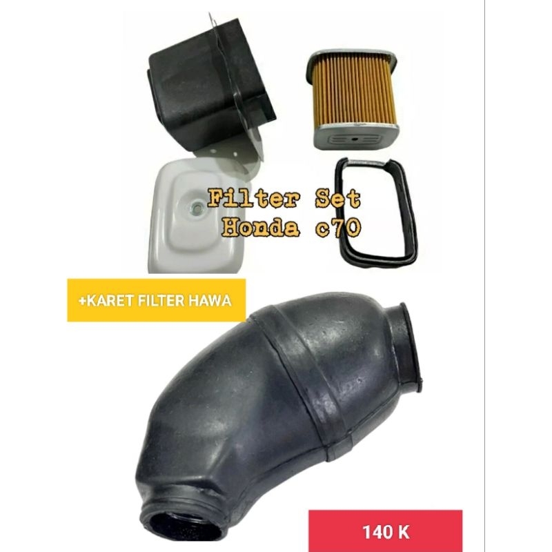 HONDA C70 COMPLETE EVE FILTER SET | Shopee Philippines