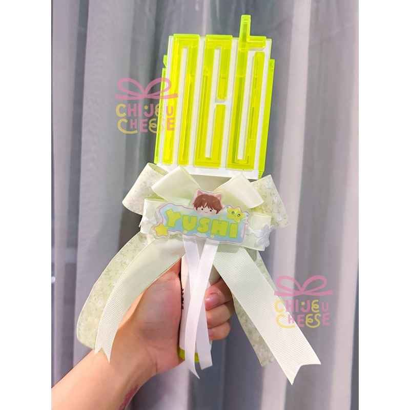 Name Tag Ribbon NCT Wish Ver. ls deco Ribbon nameplate NCT neobong ...