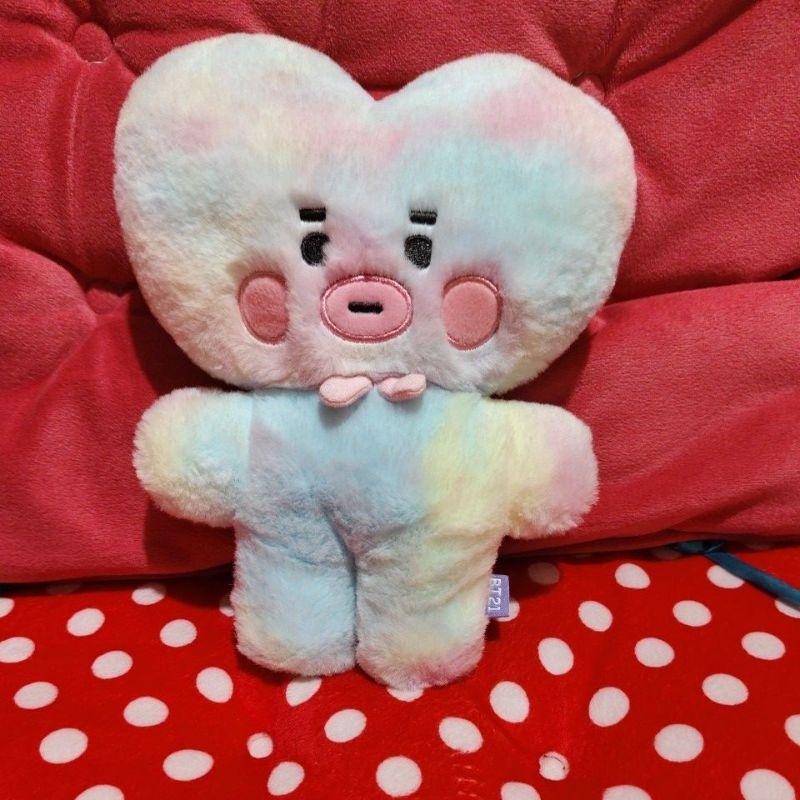 Original cotton feather flattened ranbow doll | Shopee Philippines