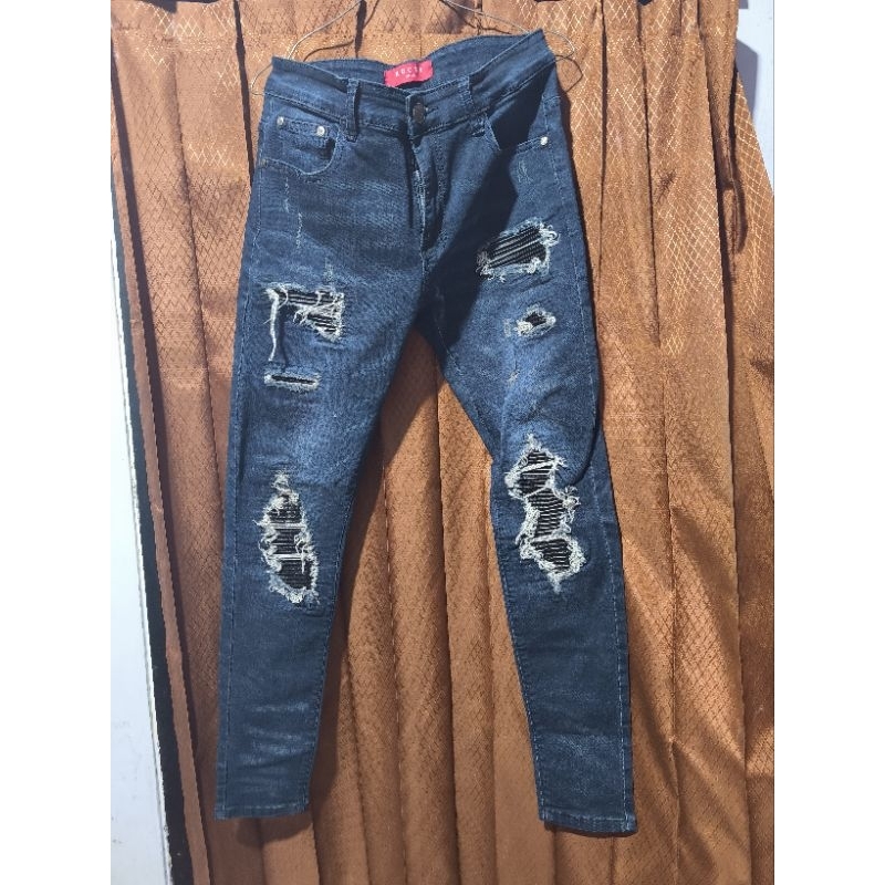 RUCAS S10 CAVIAR NAVY SIZE 31 LIKE NEW | Shopee Philippines