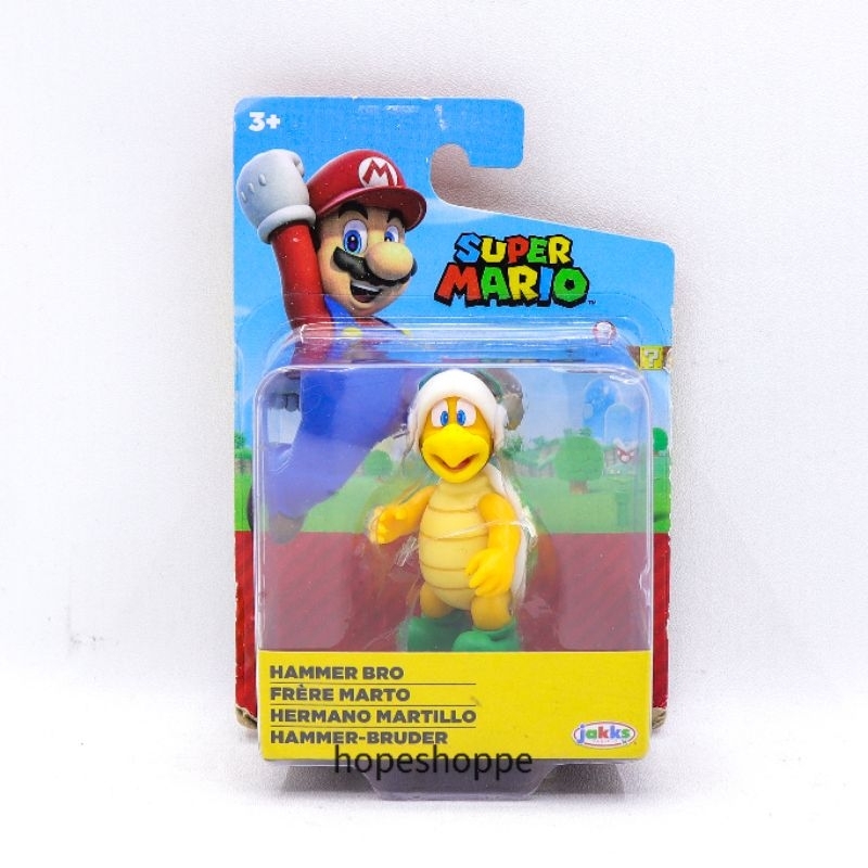Action Figure Super Mario Hammer Bro Original Jakks Pacific | Shopee ...