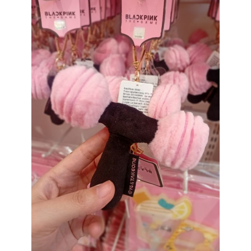 GANTUNGAN Miniso x Blackpink Mini Keyring Lightstick Rose Jisoo Lisa ...