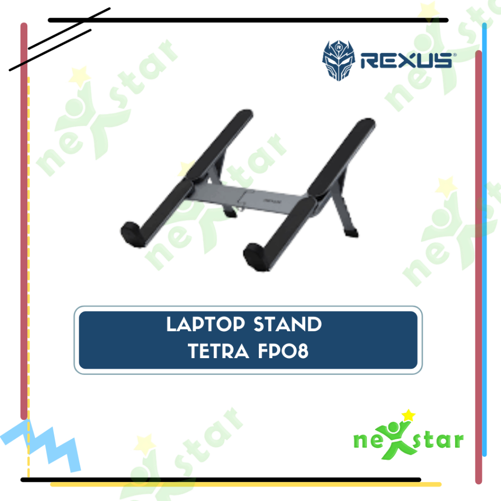 Rexus FP08 TETRA Laptop Stand Rexus FP08 Stand | Shopee Philippines