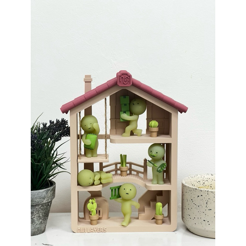 Smiski Playhouse - Miniature display for smisky nyota sonny angel ...