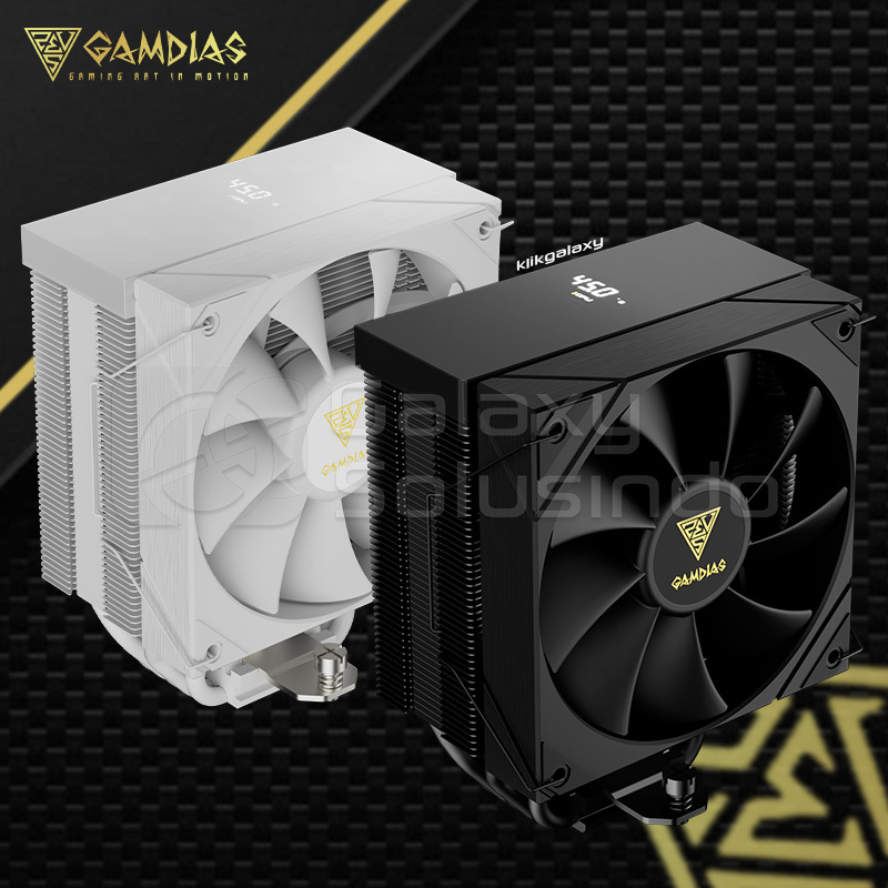 GAMDIAS RAFF.CPU BOREAS M2-51D DIGITAL MONITOR (CPU TEM & FAN) HYD FAN DISSIPATORI CPU - Negozio di Videogiochi e Giochi