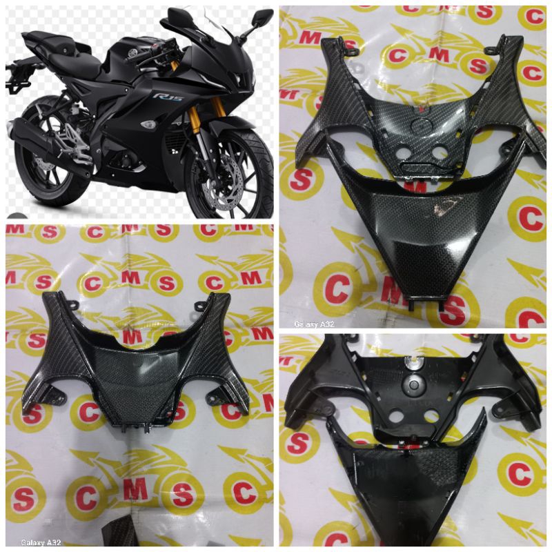 Yamaha R15m R15 v4 new middle seat body connection cover | Shopee ...