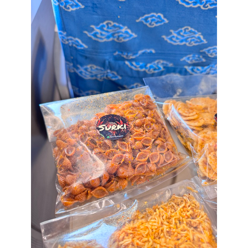 DRY SEBLAK ORIGINAL SALTED SWEET SPICY THE SURKI FLOWER CRACKERS ...
