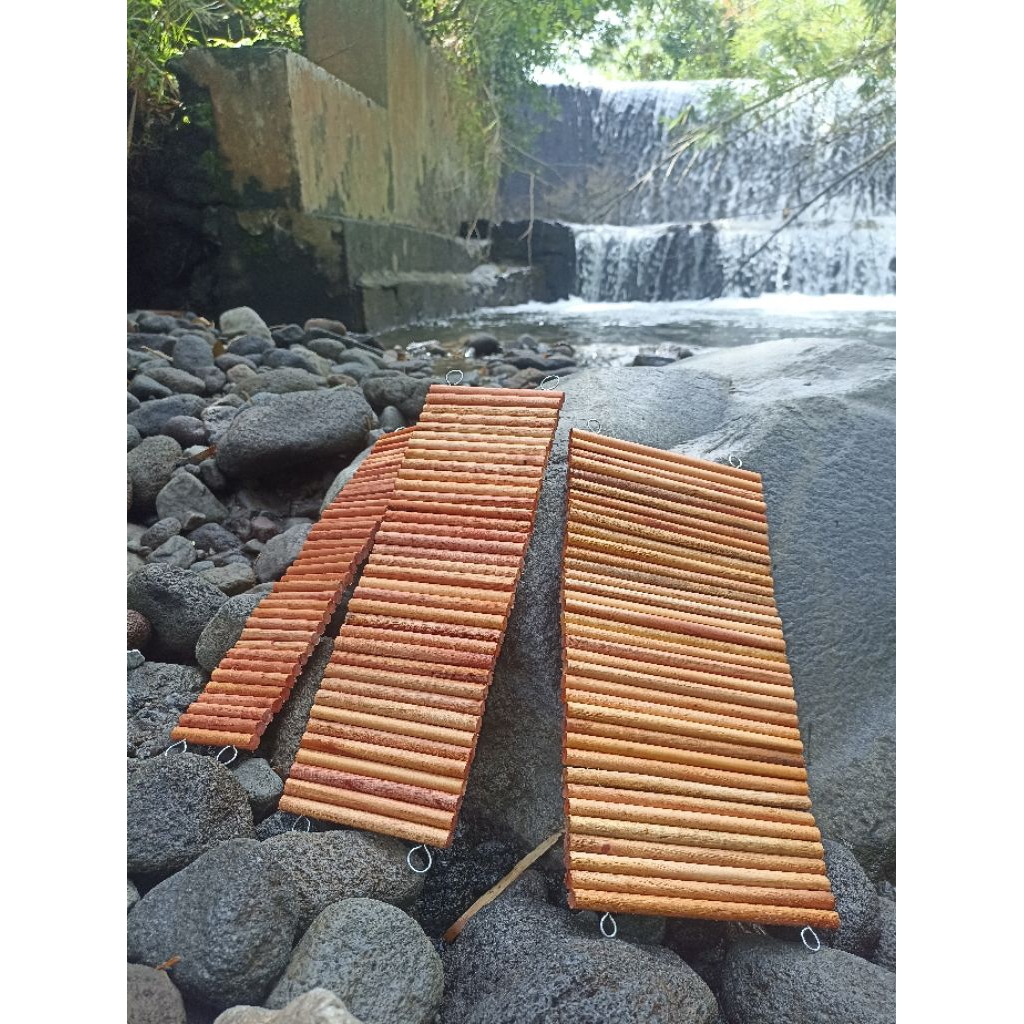 (Premium) Wooden Hamster Bridge Tunnel Floor flexible Bendy Bridge ...