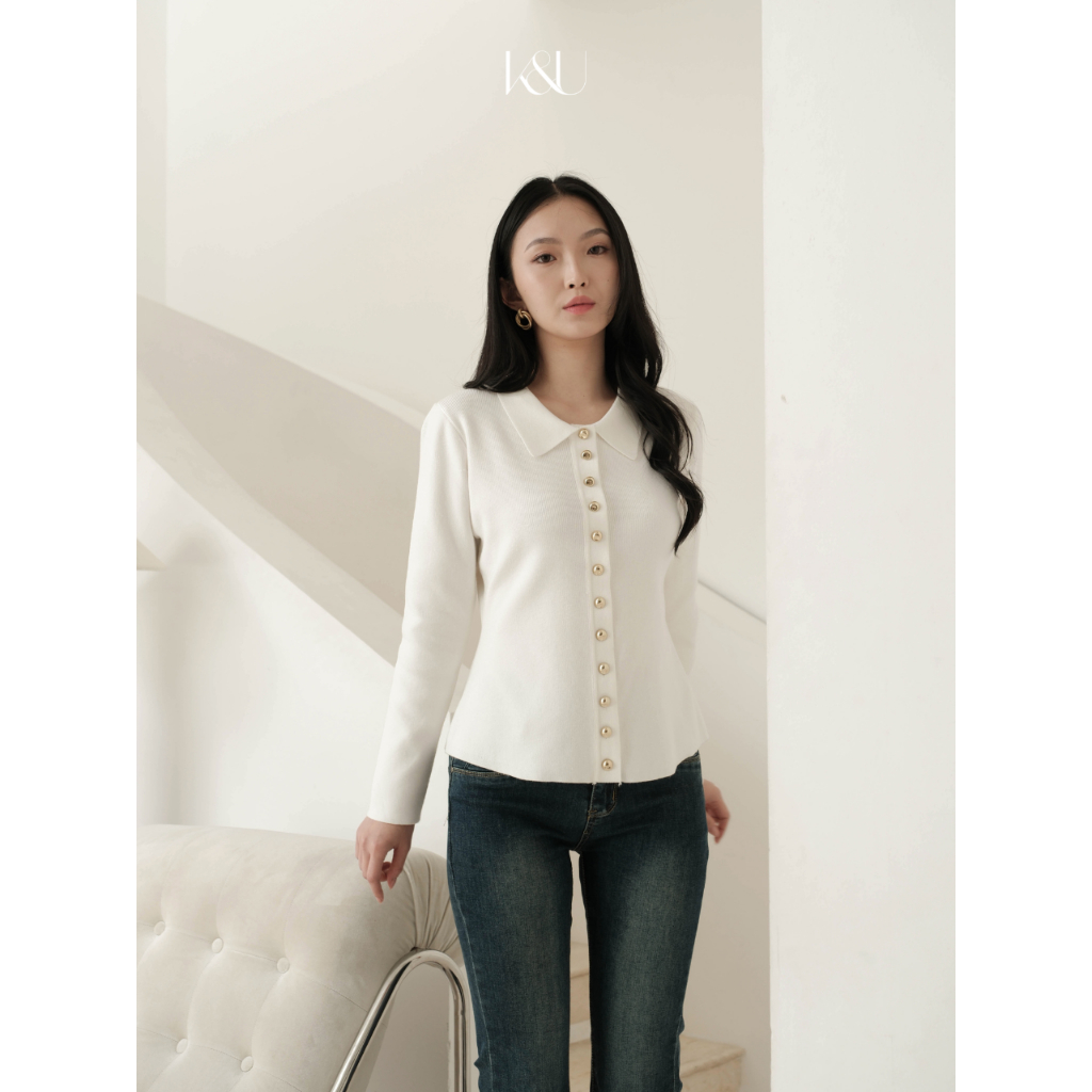 Lakoa Knit Top - White