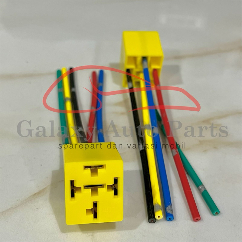 Relay socket 5 feet universal pvc plastic motorbike cable | Shopee ...