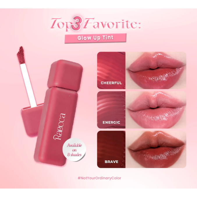 Raecca Glow Up Tint [Lip Tint] | Shopee Philippines