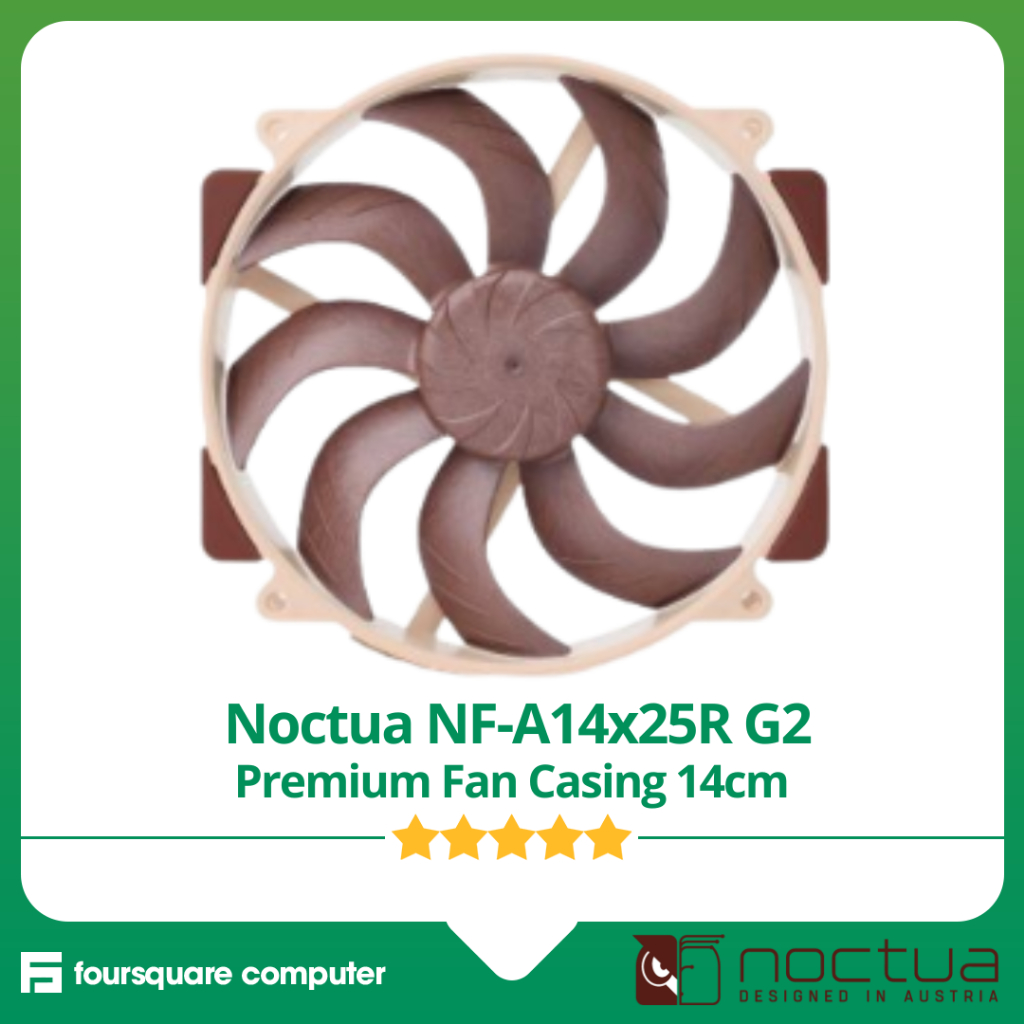 Noctua NF-A14X25R G2 PWM Premium Fan Casing 14cm | Shopee Philippines