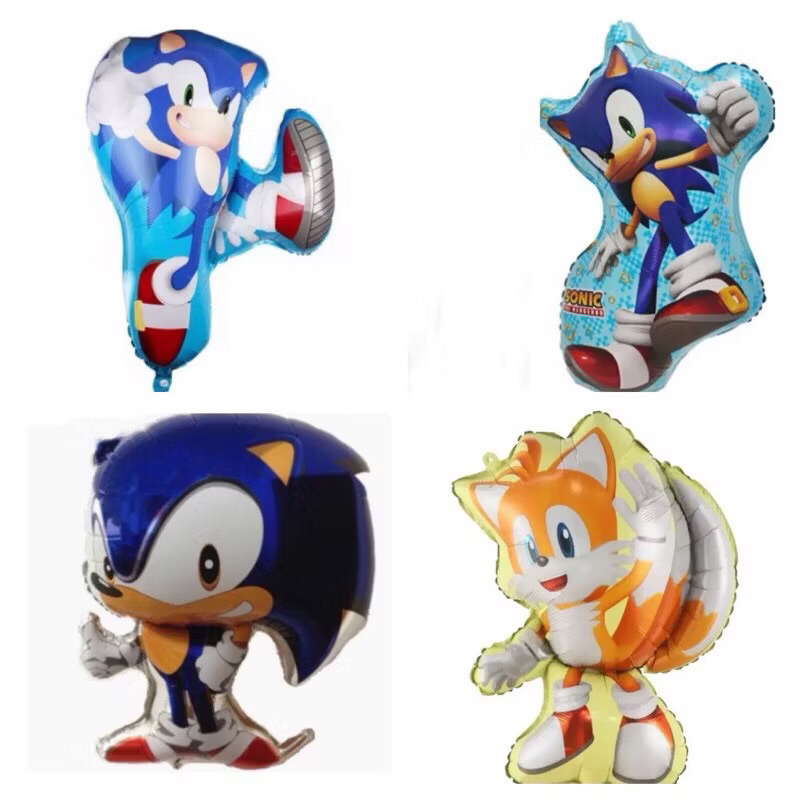 Super SONIC THE HEDGEHOG TAILS FOIL Balloons | Shopee Philippines