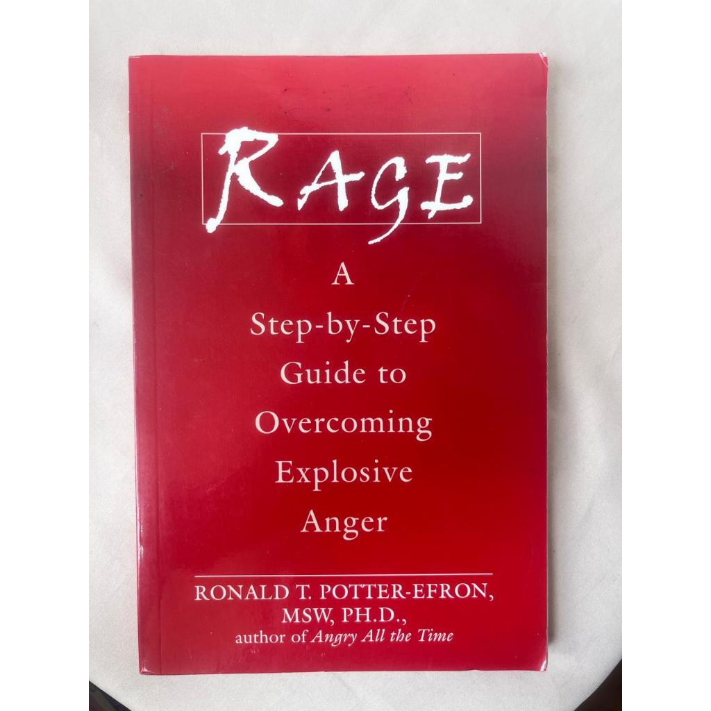 Rage: A Step-by-Step Guide to Overcoming Explosive Anger | Shopee ...