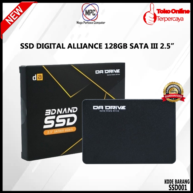 Ssd Digital Alliance 512GB Sata III 2.5INCH Official Guarantee | Shopee ...