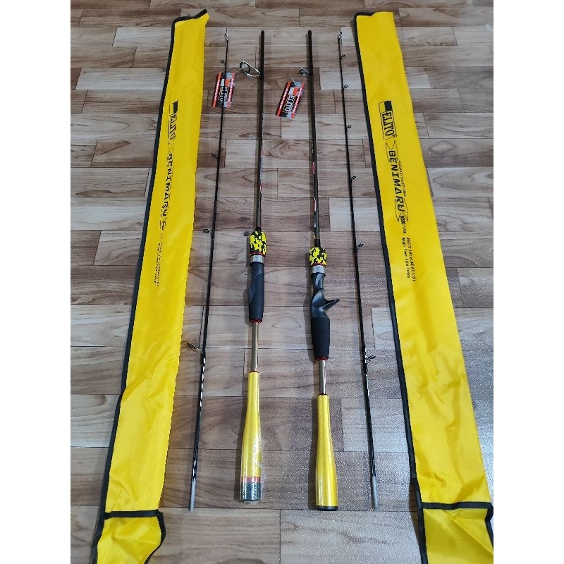 Rod SP/BC Elito Benimaru (Solid Carbon) | Shopee Philippines