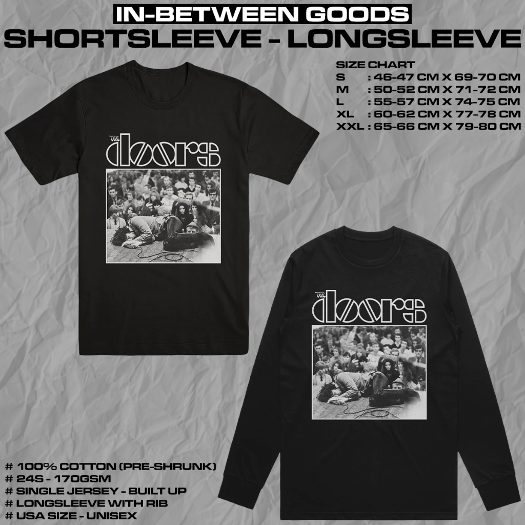THE DOORS - MORRISON ON STAGE | T-SHIRT | LONGSLEEVE LONGSLEEVE | BAND ...