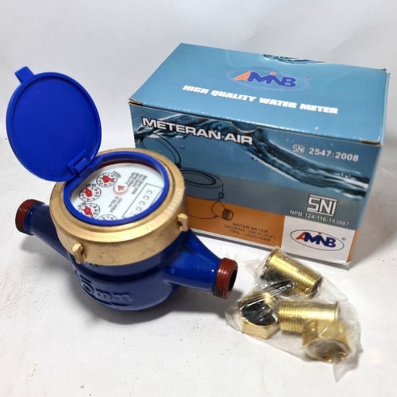 IRON WATER METER / IRON BODY PDAM MEASURING METER / SNI PDAM METER ...