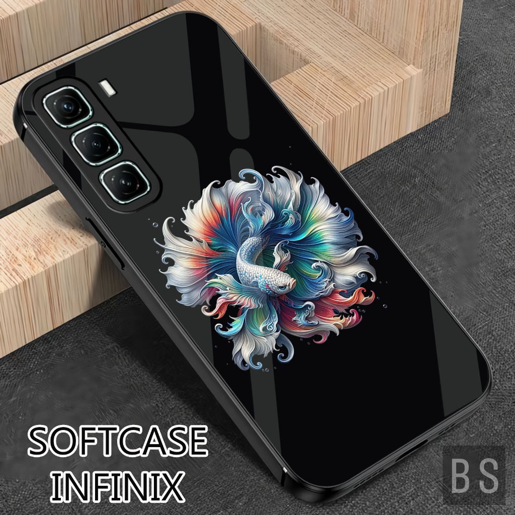 [ AF41 IKAN CUPANG ] Softcase Infinix Hot 50 Pro Plus, Hot 50 pro 4g ...