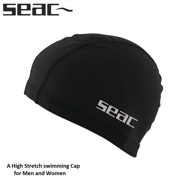Seac Swimming Cap High Stretchcomfort for Men and Women | Shopee ...