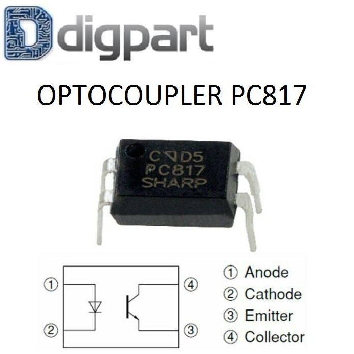 PC817 Optocoupler DIP EL817 PS817C FL817 817 PC817 Opto coupler IC ...