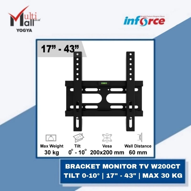 Inforce Bracket Monitor TV W200CT 17