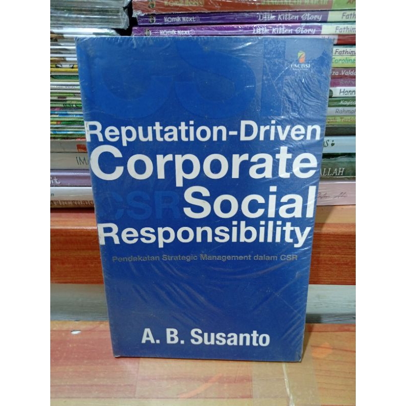 ORIGINAL BOOK REPUTATION-DRIVEN CORPORATE SOCIAL RESPONSIBILITY ...