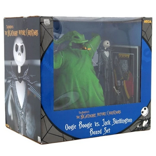 NBX Nightmare Before Christmas Wackelkopf-Figur – Jack & Zero, 18 Cm Aus Resin, Sammlerfigur