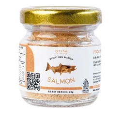 Crystal Of The Sea Salmon Food Powder 20g – Salmon Powder Rich in ...