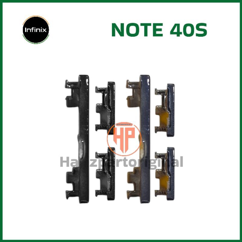 TOMBOL Infinix Note 40S New Power On Off Volume Outer Button | Shopee ...