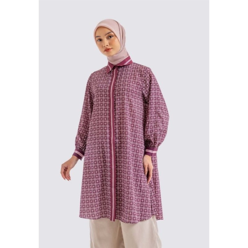 RIA MIRANDA REVINNA TUNIC SIZE L | Shopee Philippines