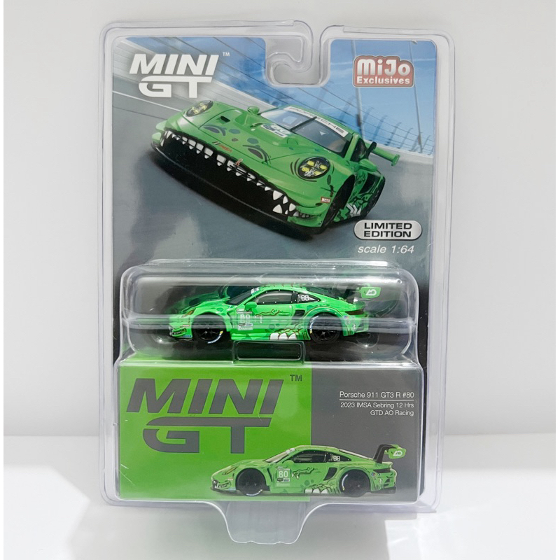 Mini GT Porsche 911 GT3 R 80 | Rexy [Unsealed] | Shopee Philippines