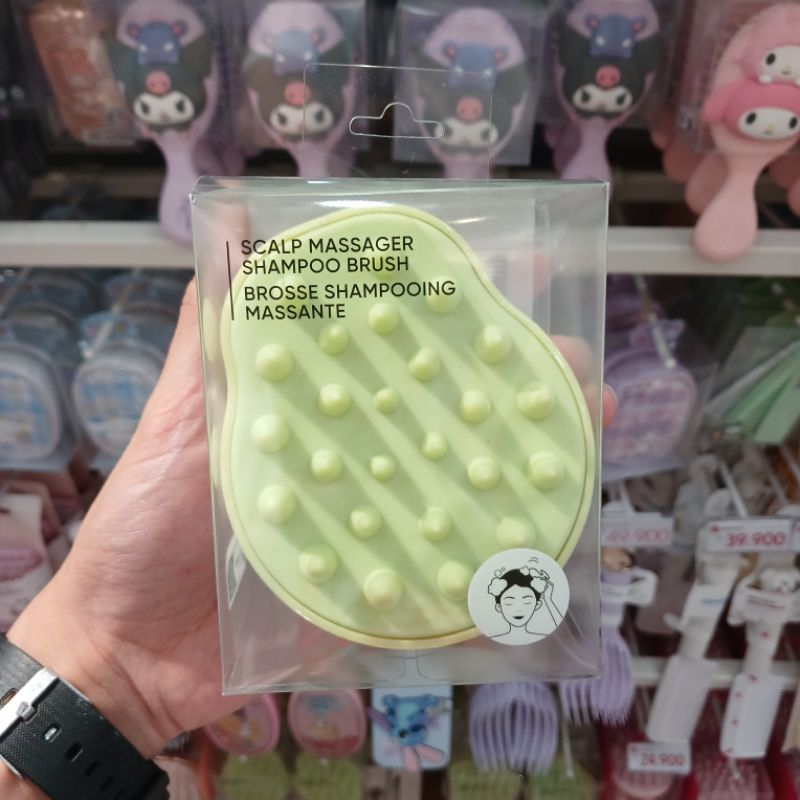 Miniso Scalp Massager Shampoo Brush (Shampoo Comb) | Shopee Philippines