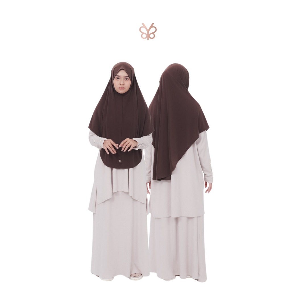 Khalisa One Set Plain Knit by Yoora Sarah (One Set Only) | Shopee ...