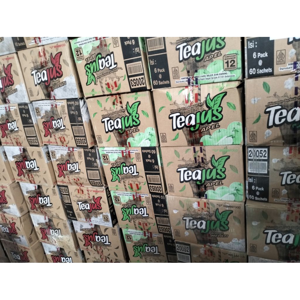 [CARTON] TEA JUICE ALL VARIANTS 1 BOX (CONTENTS 6 PACKS 36 PACKS ...