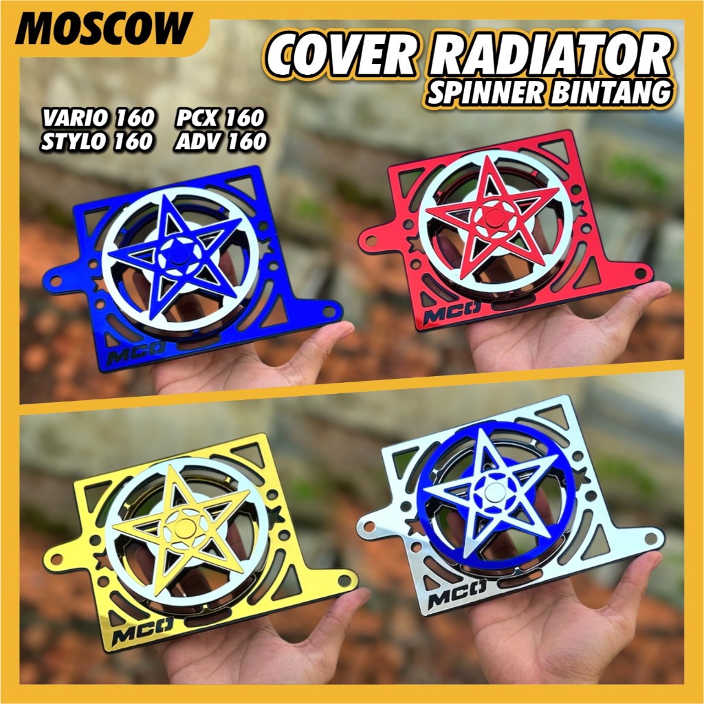 RADIATOR COVER VARIO 160 CBS ABS 2025 STYLO 160 ADV 160 PCX 160 Coolant ...