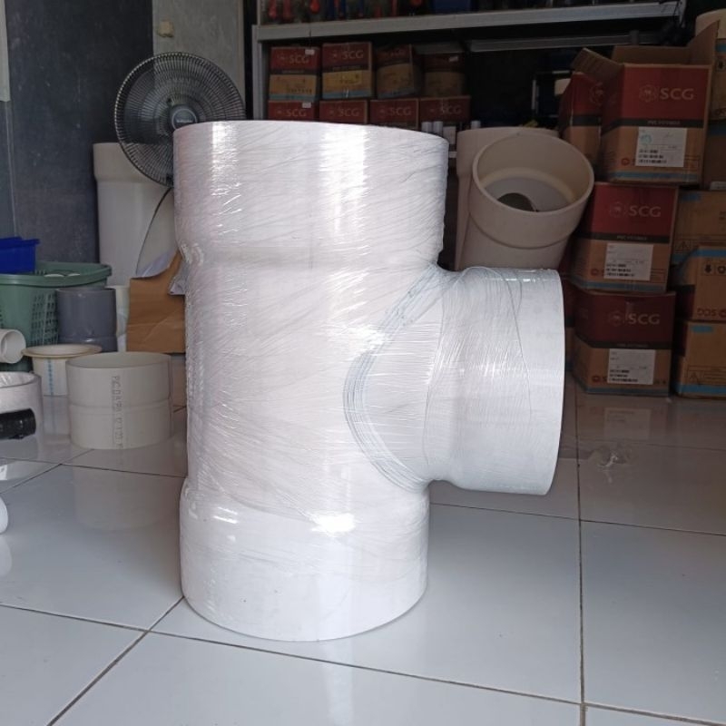 Tee reducer 8 x 5 inches type aw pvc fitting | Shopee Philippines
