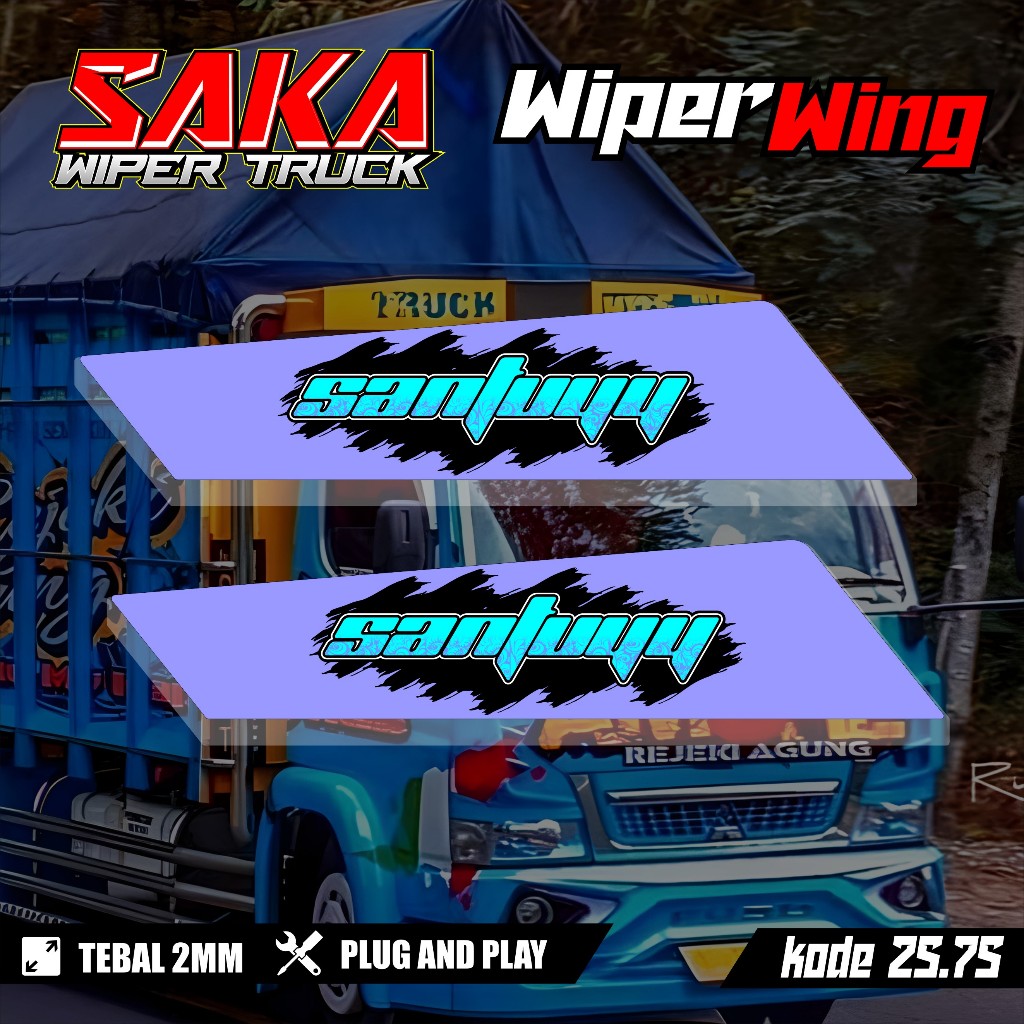 Car truck and pick-up wing wiper variations, many color choices, code ...