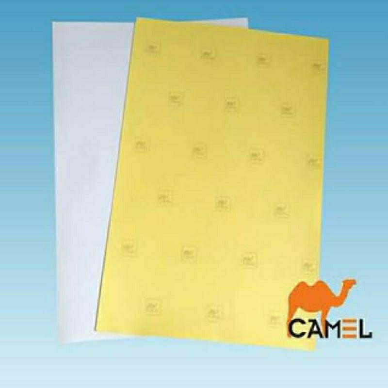 HVS DOFF CAML STICKER PAPER, F4 SIZE CONTENTS 25 SHEETS | Shopee ...